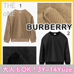 バーバリー コピー 子供服 大人もOK!【Burberry】Thomasモノグラムロゴ ジュニアトレーナー