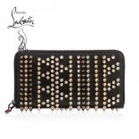 セレブ溺愛☆海外限定モデル多数☆【Christian Louboutin クリスチャン ルブタンコピー】 panettone spikes wallet C53999