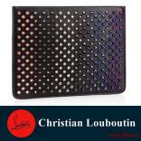 2016 ルブタン スーパーコピー新作！ Christian Louboutin loubiposh baby pouch マルチメタル