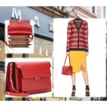 2016SS ★MARNI(マルニ バッグコピー)★Trunk ショルダーRED