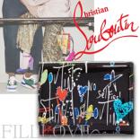 2018大人気新作 クリスチャン ルブタン 財布 コピー Christian Louboutin▼アートのような美しさ 小さなカバンにも入る