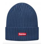 【18AW】シュプリームスーパーコピー シュプリームReflective Loose Gauge Beanie ニット帽 Blue