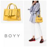 BOYY スーパーコピー Bobby 23 Leather Tote Bag