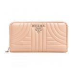 2019新作 PRADA プラダスーパーコピー プラダ ダイアグラム ラウンドジップ 長財布 1ML506 2B0X