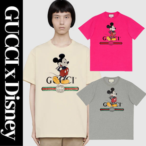 ディズニーx グッチ Tシャツ 偽物 DISNEY オーバーサイズ 3色 565806 XJB66 9756