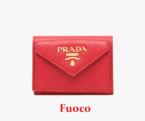 2018新作【PRADA】プラダコピー*サフィアーノ3つ折りコンパクト財布 1MC006_QWA_F0002