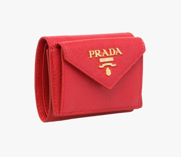 2018新作【PRADA】プラダコピー*サフィアーノ3つ折りコンパクト財布 1MC006_QWA_F0002