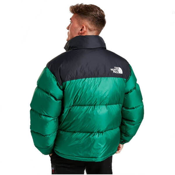 ノースフェイス ダウン コピー【The North Face】Nuptse 1996ダウンジャケットエバーグリーン ケア＆マテリアル