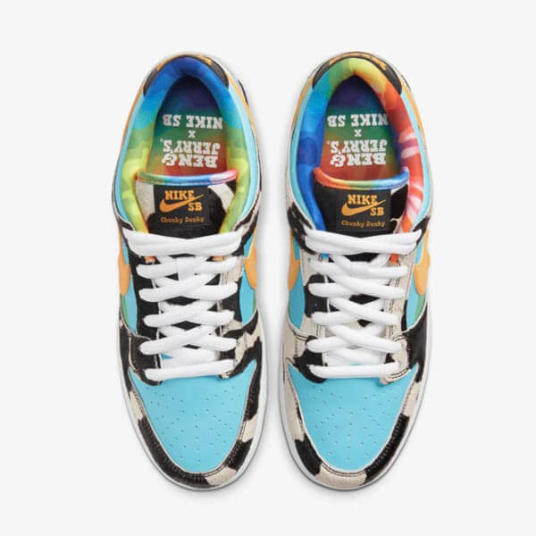 ナイキ 偽物 スニーカー【ナイキ×Ben & Jerry's】コラボ SB Dunk Low 