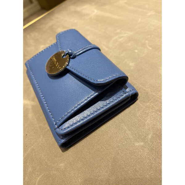 ジミーチュウ 財布 偽物 JIMMY CHOO☆【完売間近】MINI WALLET ミニ 財布 / gold