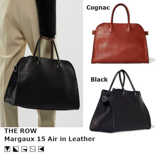 THE ROW バッグ コピー Margaux 15 レザー バッグ 2color