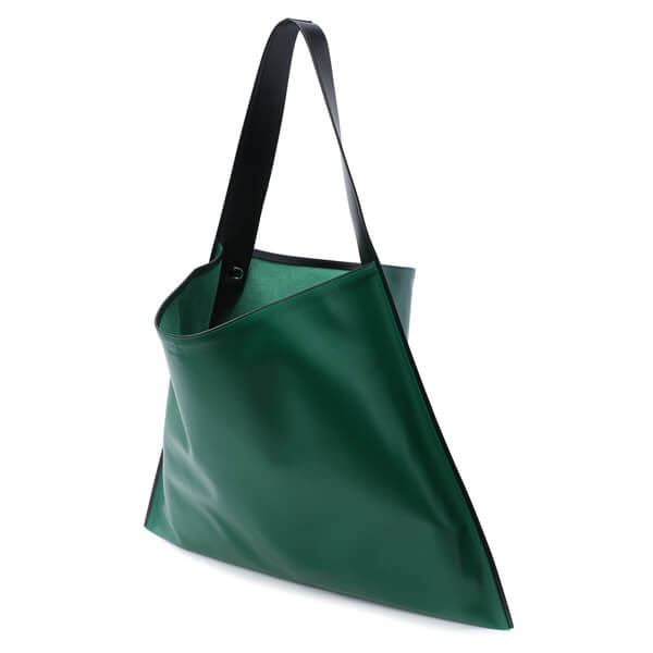 Jil Sander★ジルサンダー バッグ コピー SALE！Border ワンショルダー トートバッグ Green