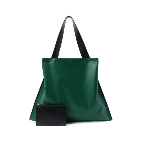 Jil Sander★ジルサンダー バッグ コピー SALE！Border ワンショルダー トートバッグ Green