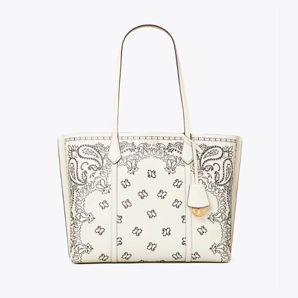 Tory Burch☆トリーバーチ バッグ コピー PERRY PRINTED TRIPLE-COMPARTMENTトート☆送料込