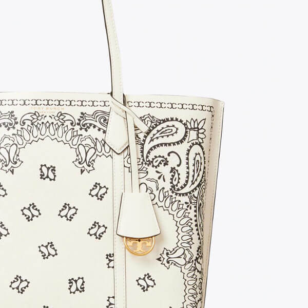 Tory Burch☆トリーバーチ バッグ コピー PERRY PRINTED TRIPLE-COMPARTMENTトート☆送料込