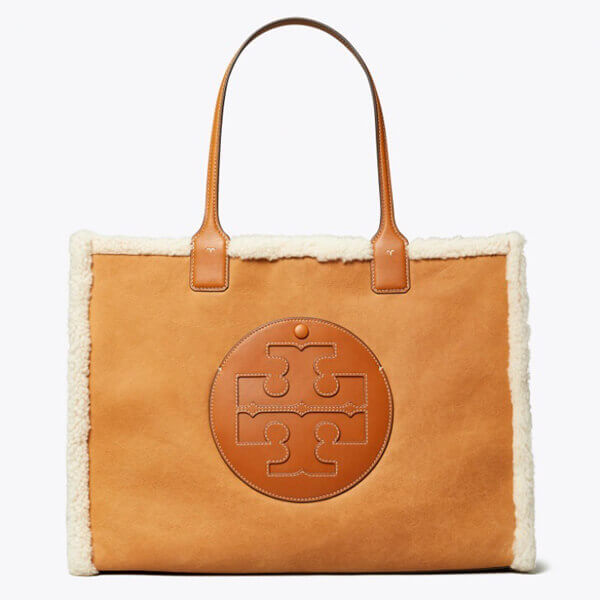 トリーバーチ バッグ コピー 新作 Tory Burch エラ シアリング トート (大) A4収納OK