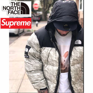 ペーパーヌプシ 偽物 シュプリーム ノースフェイス 偽物 The North Face Paper Print Nuptse Jacket 紙ヌプシ 欲しい♡超限定♪