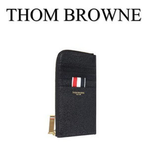 トムブラウン カードケース コピー【THOM BROWNE】FW20 レザーウォレット 190066_MAW080A_00198001