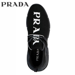 プラダ スニーカー 偽物 PRADA◎ロゴニットファブリック スニーカー 4E34923V98F0IAU