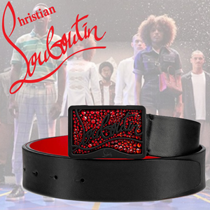 クリスチャン ルブタン ベルト コピー 新作!! Christian Louboutin Ricky Belt 3195159Q104