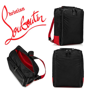 ◆クリスチャン ルブタン リュック コピー◆Christian louboutin Hop n Zip◆メンズバックパック◆ナイロン◆1205124B260