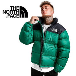 ノースフェイス ダウン コピー【The North Face】Nuptse 1996ダウンジャケットエバーグリーン