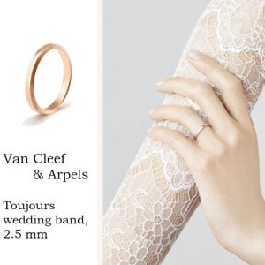 ヴァンクリーフ＆アーペル リング 偽物★Van Cleef & Arpels★ トゥージュール マリッジリング