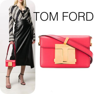 トムフォード 偽物 ショルダーバッグ TOM FORD Tクラスプショルダーバッグ L1261T LGO009