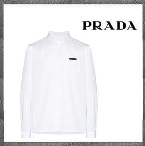 プラダ シャツ コピー【PRADA】☆20AW☆ ロゴシャツ UCN1231