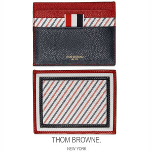 トムブラウン カードケース コピー Thom Browne★トリコロールカラー★カードホルダー