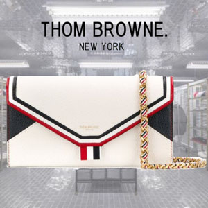 トムブラウン 財布 コピー【20SS】★THOM BROWNE★RWB Cricket Frame Continental Wallet FAP219A06461