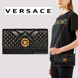 ヴェルサーチ ショルダーバッグ コピー VERSACE ロゴ ショルダーバッグ