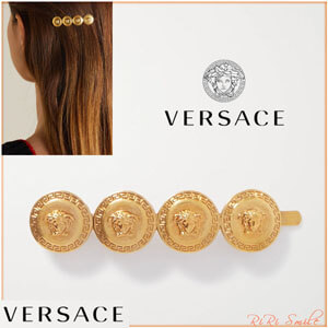 ヴェルサーチ ヘアピン コピー VERSACE メデューサ ロゴ Tribute