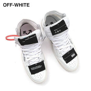 OFF white スニーカー 偽物 HIGH TOP SNEAKERS