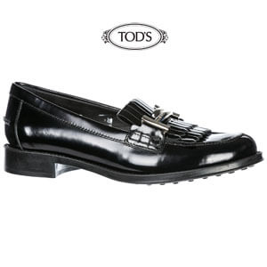 【トッズ 靴 コピー】 TODS Leather loafers moccasins