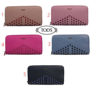 【トッズ 財布 コピー】 TODS ZIP AROUND WALLET