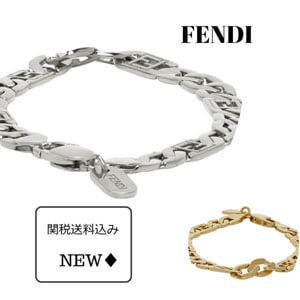 フェンディ ジュエリー コピー フェンディMENS Forever フェンディ ブレスレット GOLD/SILVER