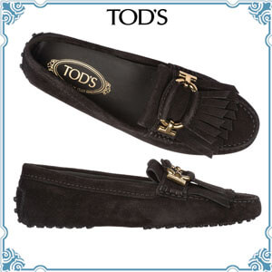 トッズ 靴 コピー★TODS★ゴンミーニ スエード ドライビングシューズ