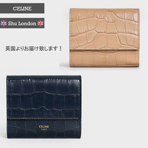 セリーヌ クロコダイル 財布 偽物 セリーヌ SMALL TRIFOLD WALLET 10B573BFY.07OC