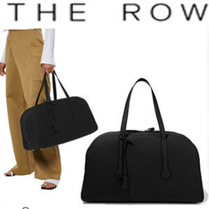 [THE ROW バッグ コピー] Sporty Bowler 19 レザー ボストンバッグ