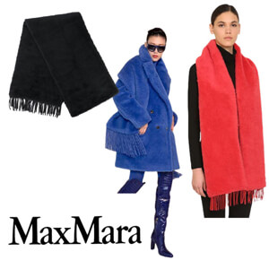 マックスマーラ マフラー 偽物【Max Mara】テディベアスカーフ