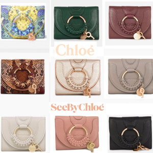 クロエ コピー 財布 ☆Chloe compact hana☆３つ折りたたみ財布