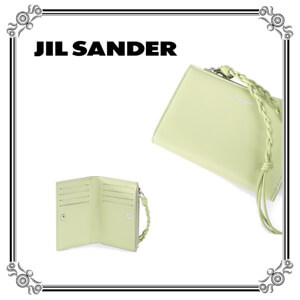 ≪JIL SANDER≫ジルサンダー 財布 偽物 スナップ留め スモールウォレット ★