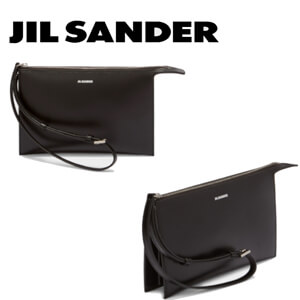 2021AW【JIL SANDER】ジル・サンダー 財布 偽物 Tootie ウォレット ストラップ ロゴ