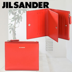 Jil Sander★ジル・サンダー 財布 偽物 ファイン プラクティカル ウォレット★スモール