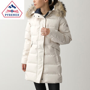 ​PYRENEX ピレネックス 偽物 ダウン ジャケット GRENOBLE FUR ファー＜最新で絶対欲しい>