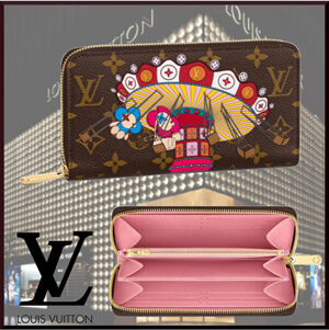 ジッピーウォレット 偽物 LV ルイヴィトン 財布 偽物 ヴィヴィエンヌ VIVIENNE★日本限定★M69753