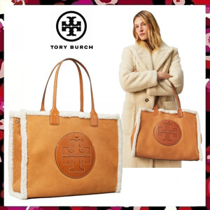 トリーバーチ バッグ コピー 新作 Tory Burch エラ シアリング トート (大) A4収納OK