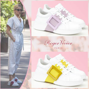 ロジェヴィヴィエ スニーカー コピー★新色★Roger Vivier Viv Skate