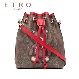 関税送料込み☆ETRO エトロ バケットバッグ 偽物 トイズ ペイズリー バケットバッグ 1N04024260600